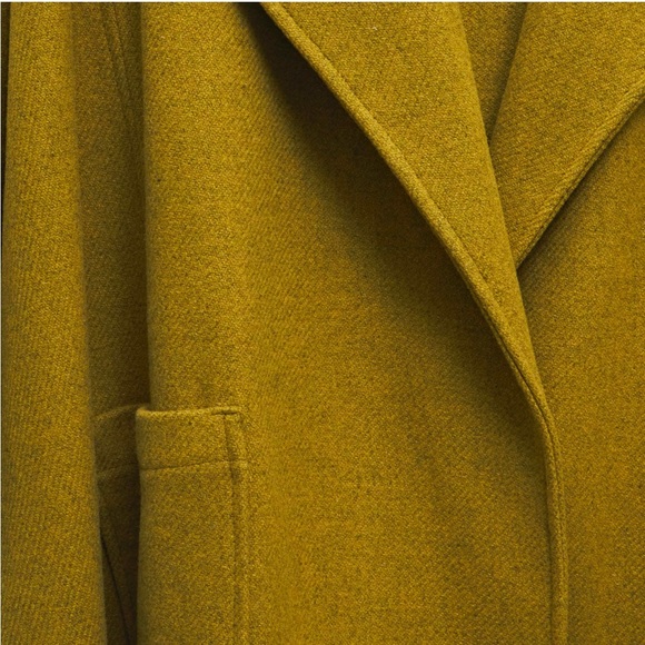Nica Wool Coat (Pistachio) by Rotunda - Picture 3 of 7